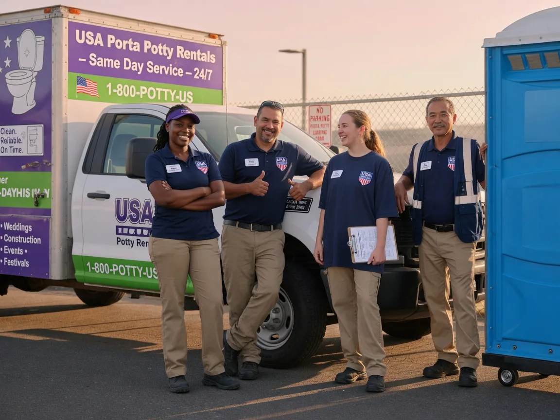 Porta Potty Rental company in Pipersville, PA